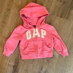 🌺10/$20 GAP Toddler Pink Zip-up Hoodie
